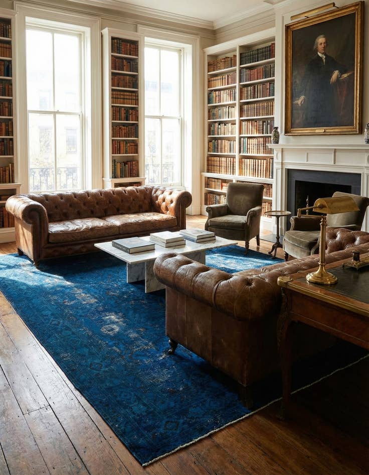 Detail image of  9' 7 x 12' 5  Hand Knotted Ultra Vintage Persian Wool Rug