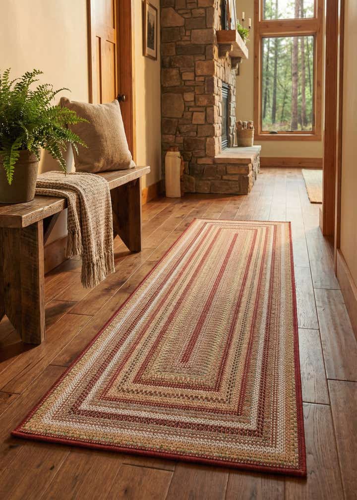 2' x 6' Easy-Clean Baja Indoor / Outdoor Runner Rug