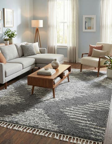 9' x 12' Serenity Shag Rug