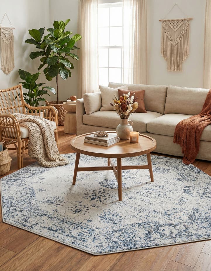 7' 10 x 7' 10 Monte Carlo Octagon Rug