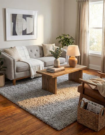 7' 10 x 7' 10 Zermatt Shag Square Rug