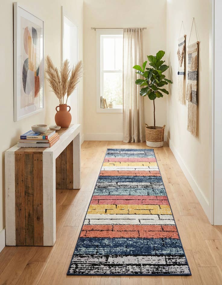 Detail image of  2' 7 x 12' Tagine Runner Rug