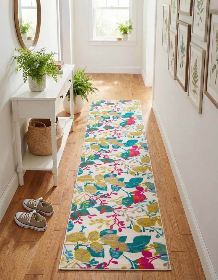 Detail image of  3' x 12' Azalea Runner Rug