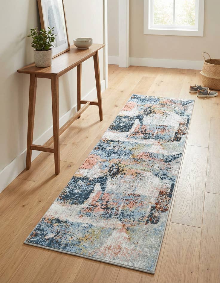 Detail image of 2' x 6' Kamala Washable Runner Rug