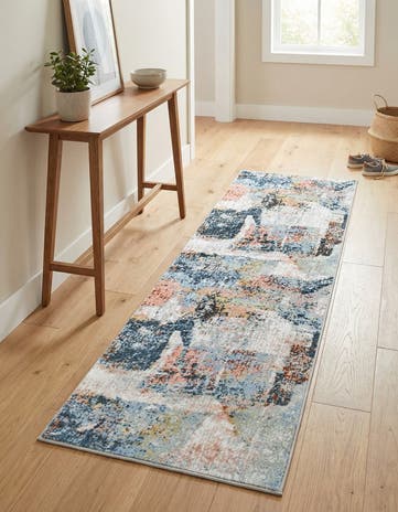 2' x 6' Kamala Washable Runner Rug