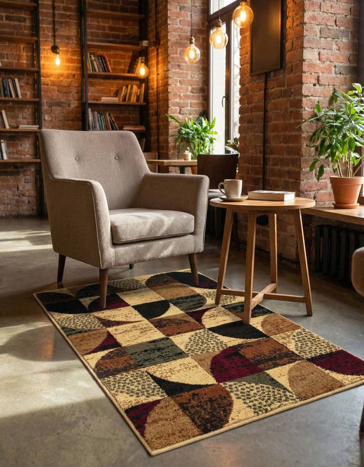 Detail image of  2' 2 x 3' Cafe Rug