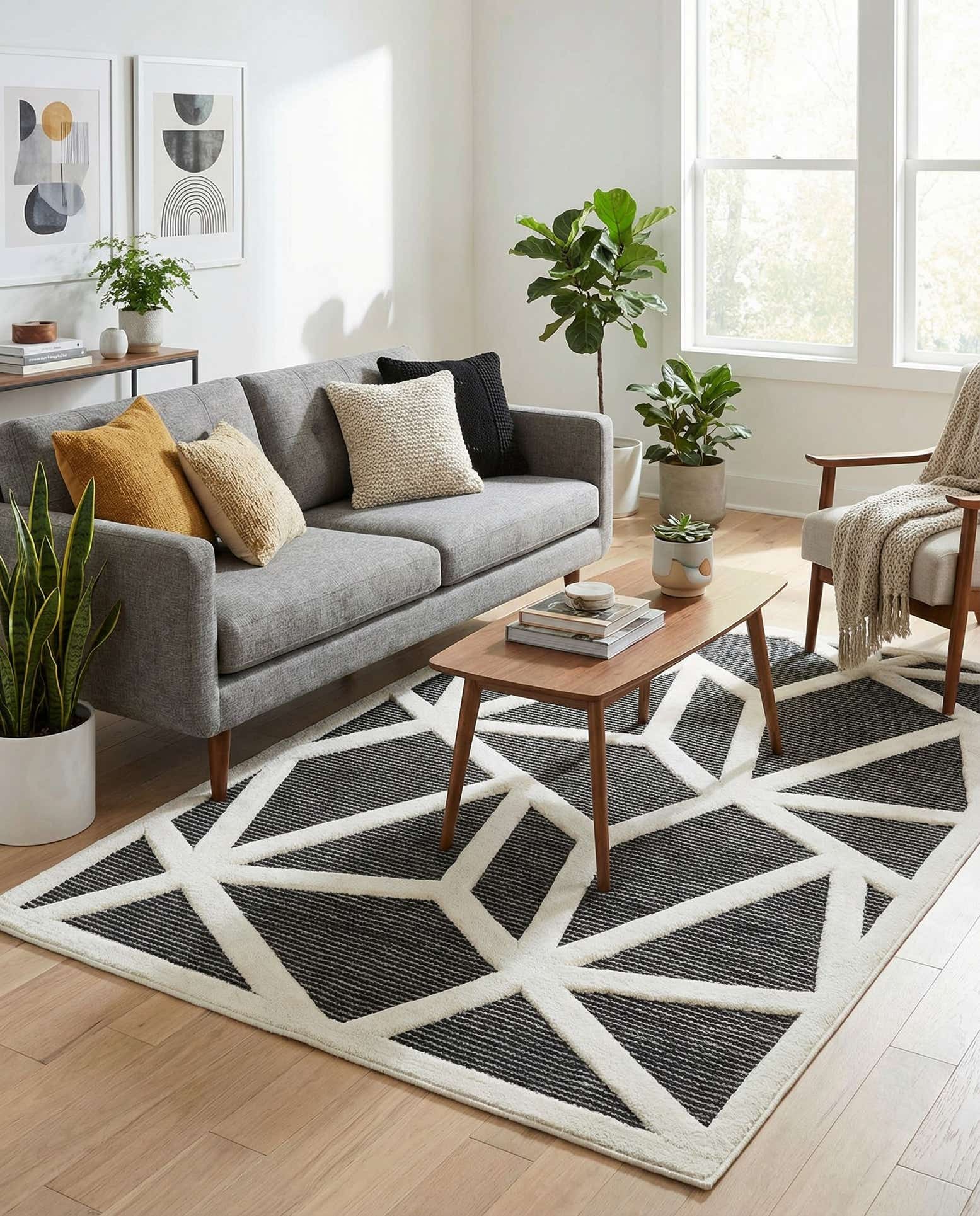 5' x 7' Prismatic Rug
