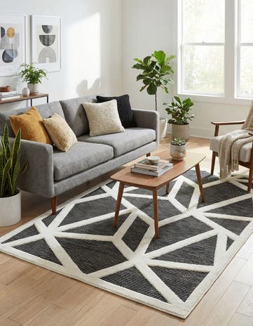 5' x 7' Prismatic Rug