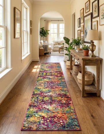 2' 7 x 19' 8 Washable Sevilla Runner Rug