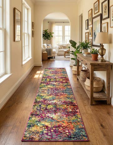 2' 7 x 19' 8 Washable Sevilla Runner Rug