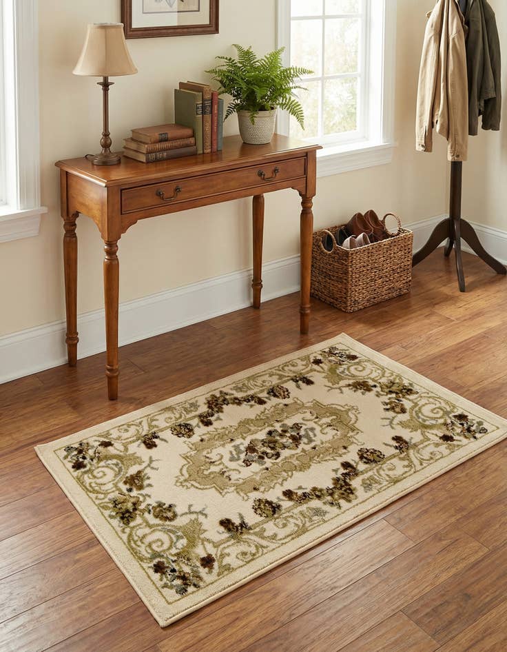 Detail image of 2' x 3' Classic Aubusson Rug