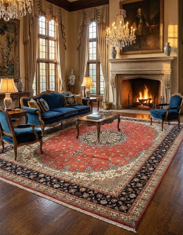 9' 11 x 13' 1 Tabriz Wool Rug