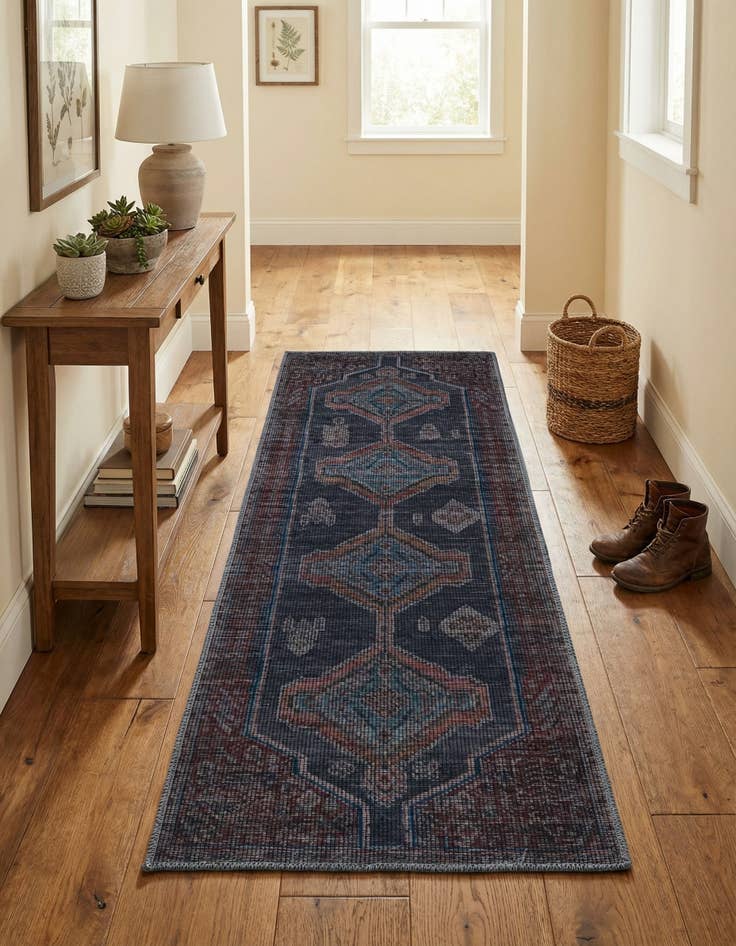 Detail image of 2' x 5'  Washable Sisu Runner Rug