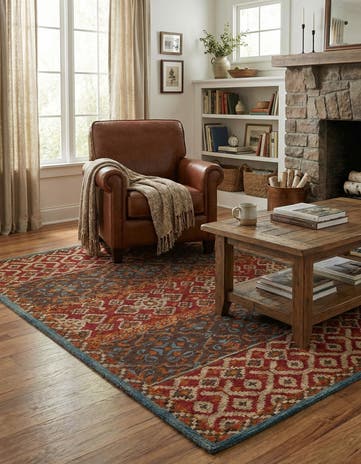 5' x 8' Luna Wool Rug