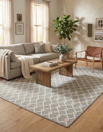 Gray Manor Hand Knotted Jill Zarin Dorset Rug