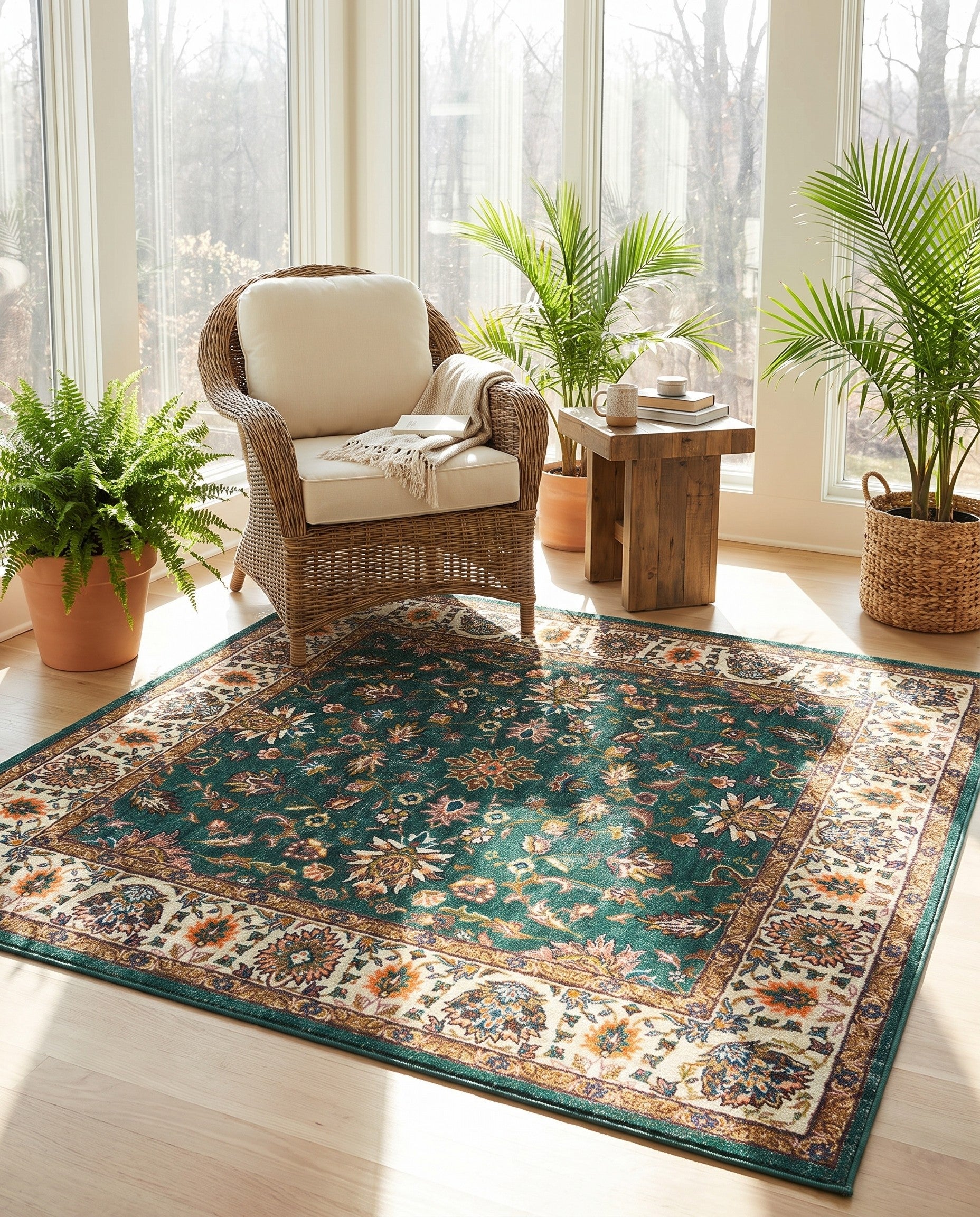 7' 10 x 7' 10 Medina Square Rug