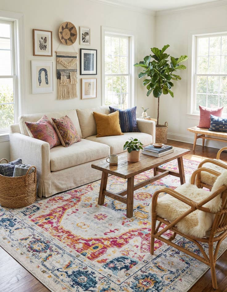 Detail image of 7' x 10' Madeline Vintage Rug