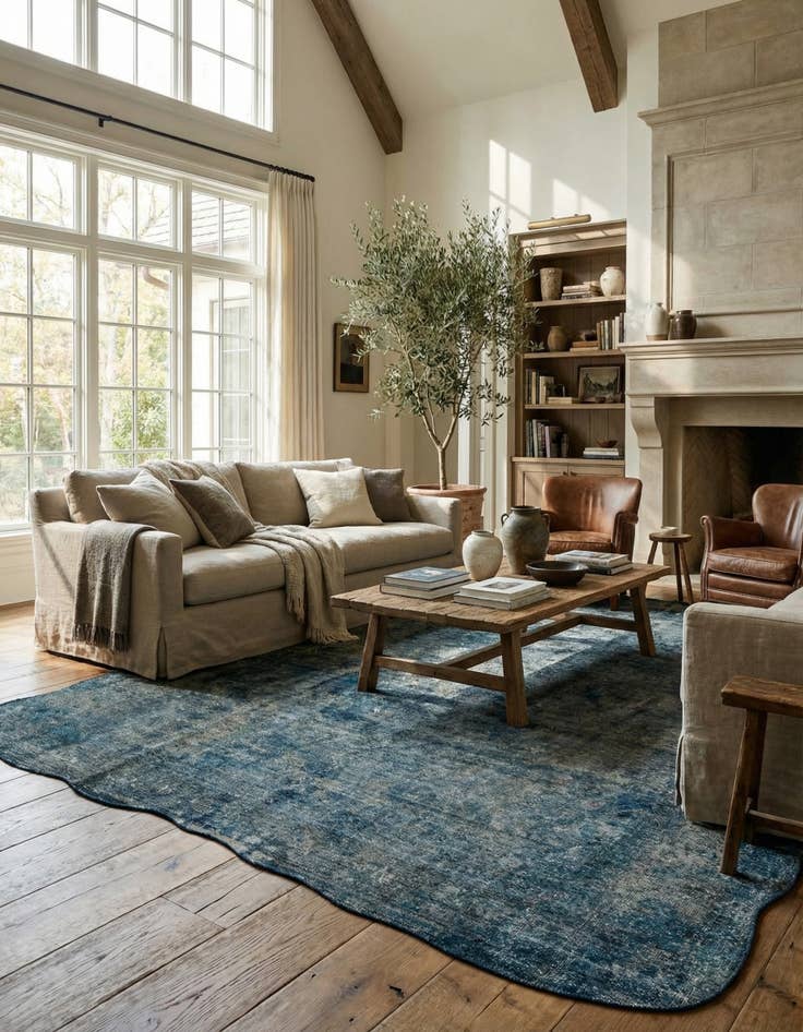 Detail image of  9' 6 x 12' 4  Hand Knotted Ultra Vintage Persian Wool Rug