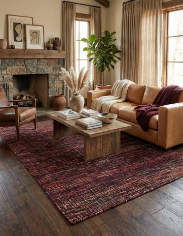 5' x 7' Hand Knotted Darya Wool Rug