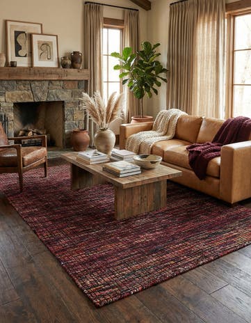 5' x 7' Hand Knotted Darya Wool Rug