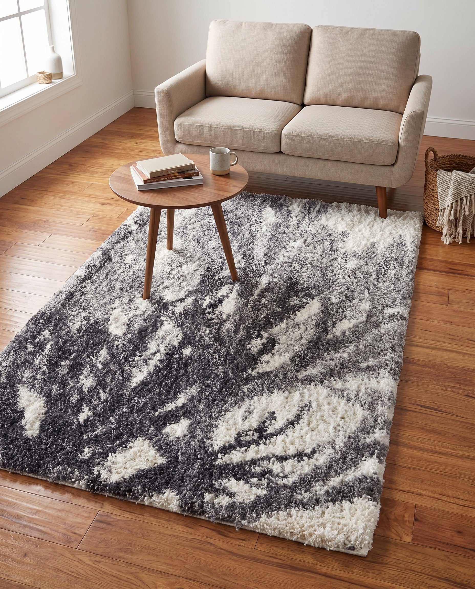 125cm x 185cm Soft Touch Shag Rug