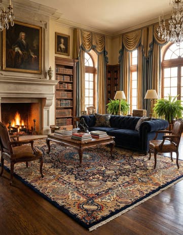 9' 8 x 12' 4 Kashmar Wool Rug