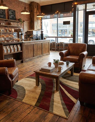 6' x 9' Cafe Rug