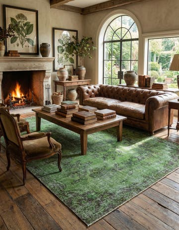 5' 9 x 9' 5 Ultra Vintage Wool Rug