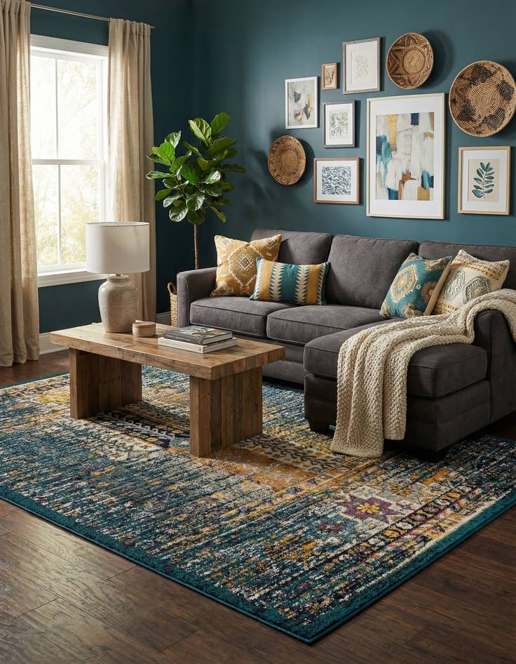 Detail image of 6' x 9' Carrington Rug