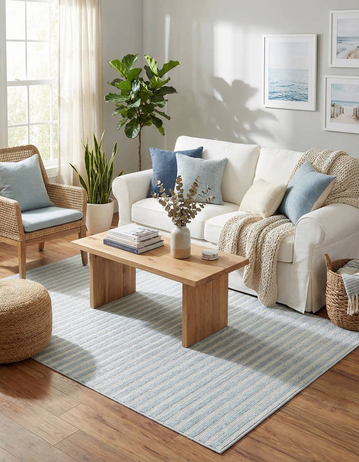 Detail image of  4' x 6'  Washable Sabrina Soto Indoor / Outdoor Rug