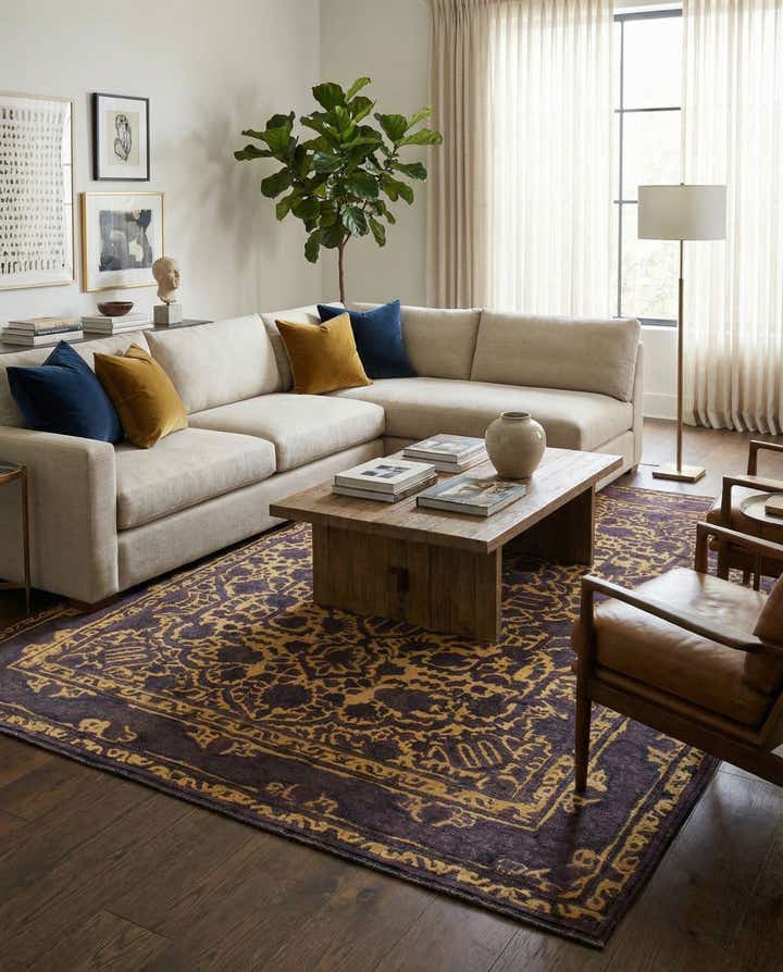 8' 6 x 10' 10 Hand Knotted Ultra Vintage Persian Wool Rug