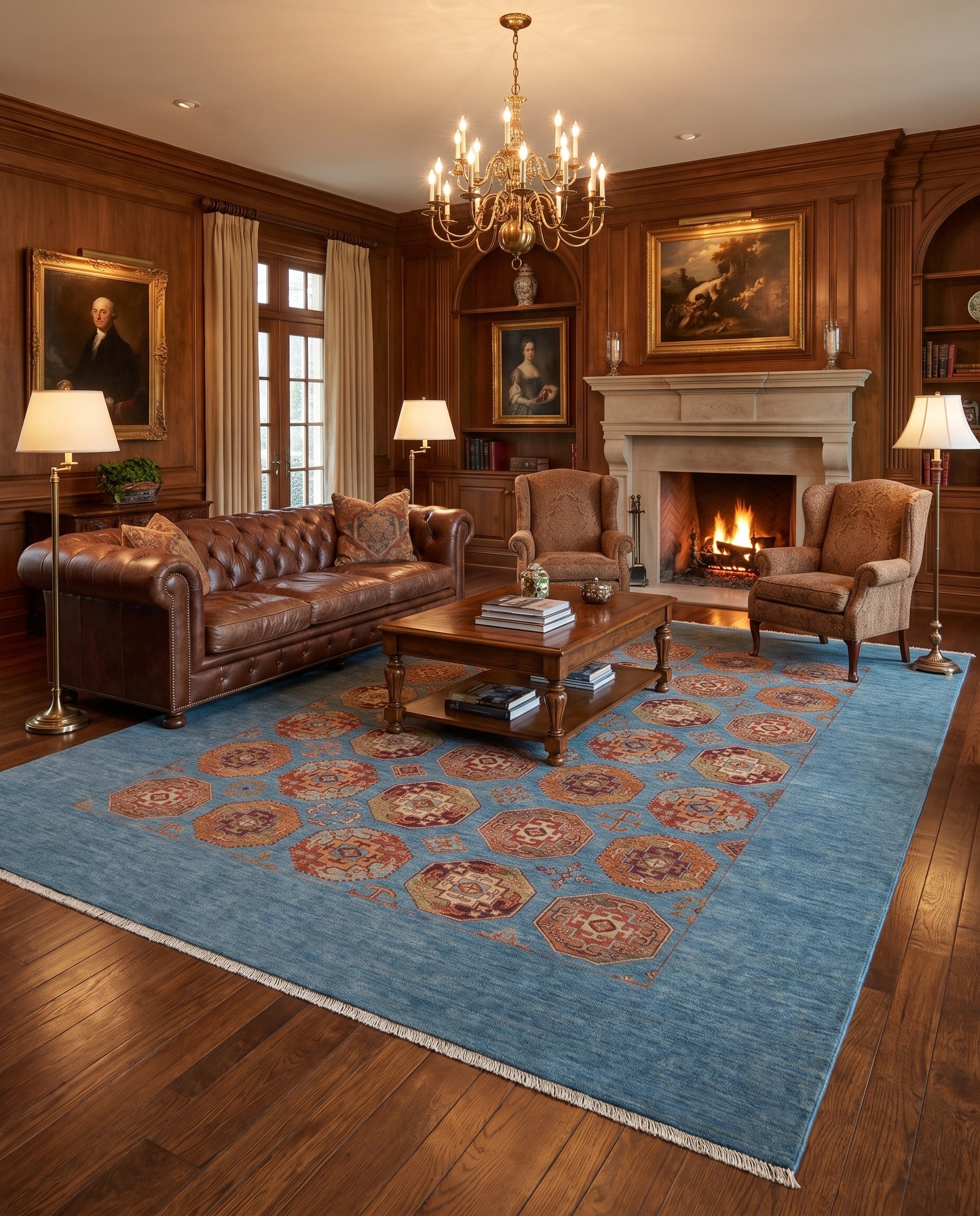 8' 4 x 11' 2 Hand Knotted Ariana Ziegler Rug