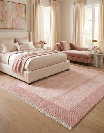 5' 9 x 8' Hand Knotted Darya Wool Rug
