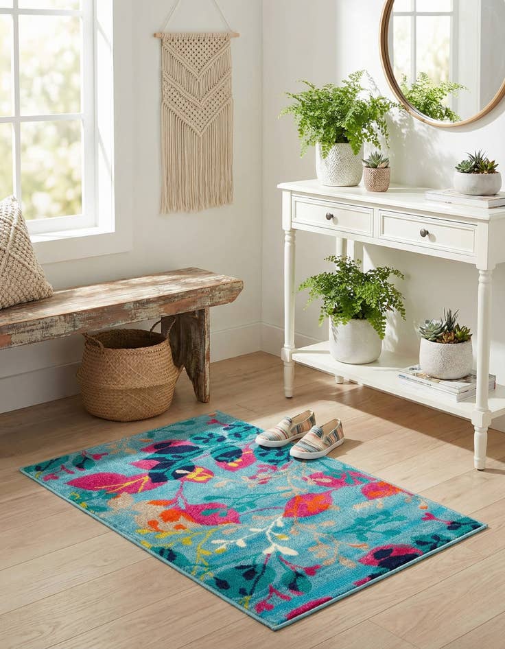 Detail image of  2' x 3' Azalea Rug