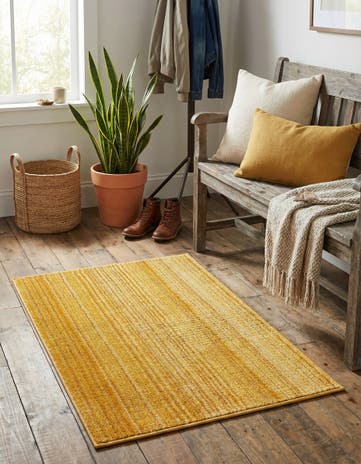 Yellow Gemstone Rug