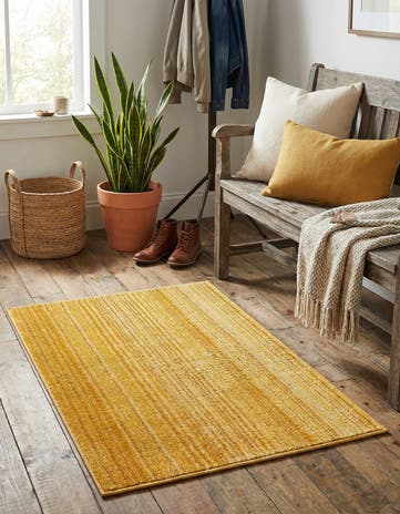 Yellow Gemstone Rug