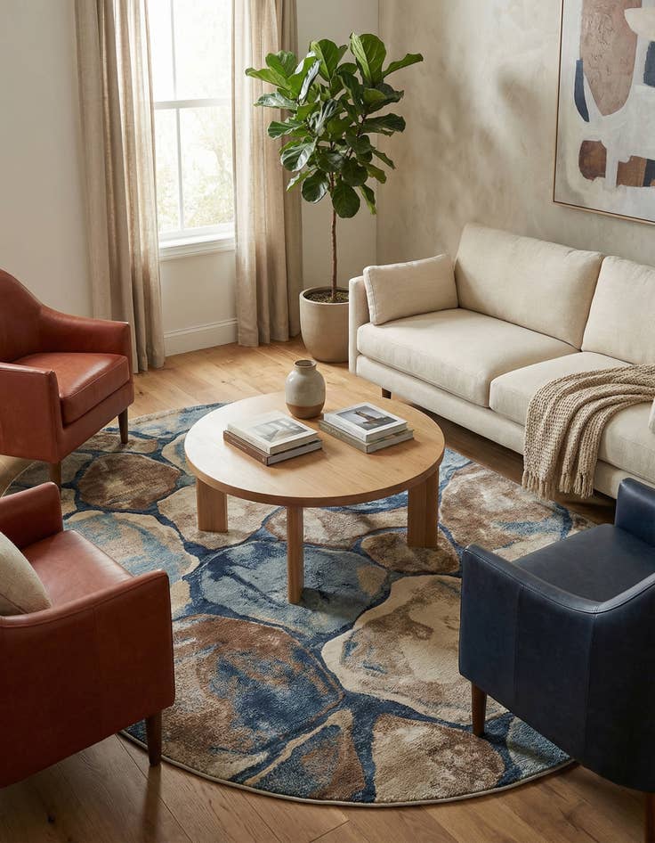 Detail image of  7' 10 x 10' Gossamer Oval Rug