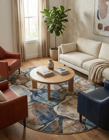 7' 10 x 10' Gossamer Oval Rug