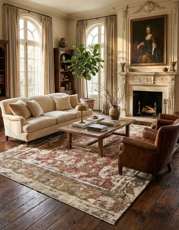 8' 10 x 13' 1 Vintage Rug