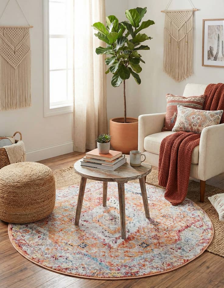 Detail image of 3' 3 x 3' 3 Brooklyn Round Rug