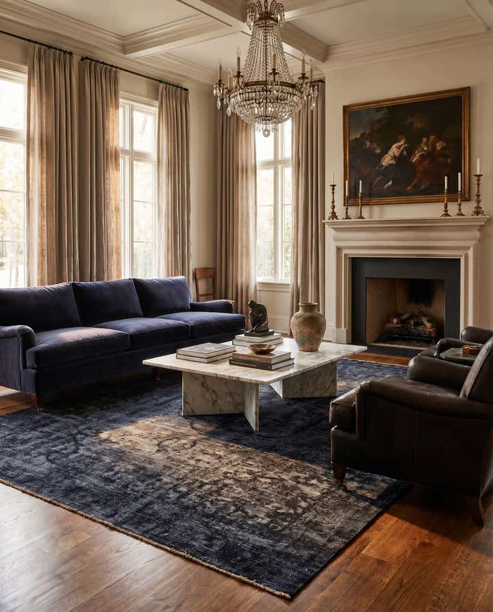 9' x 11' 2 Hand Knotted Ultra Vintage Persian Wool Rug