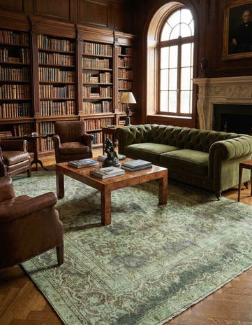 6' 4 x 9' 8 Vintage Rug