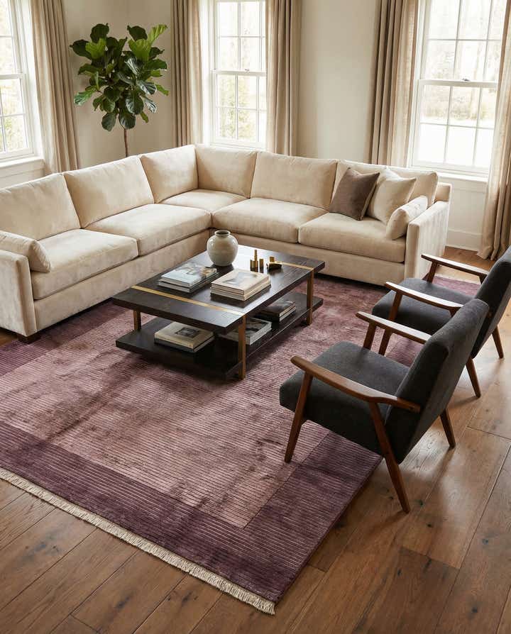 6' 6 x 9' 10 Hand Knotted Darya Wool Rug