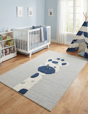 6' x 9' Whimsy Kids Rug