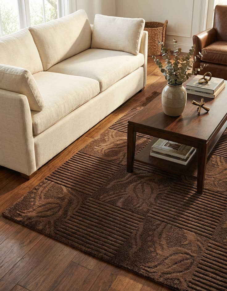 Detail image of  2' 7 x 4' 10  Hand Knotted Darya Wool Rug