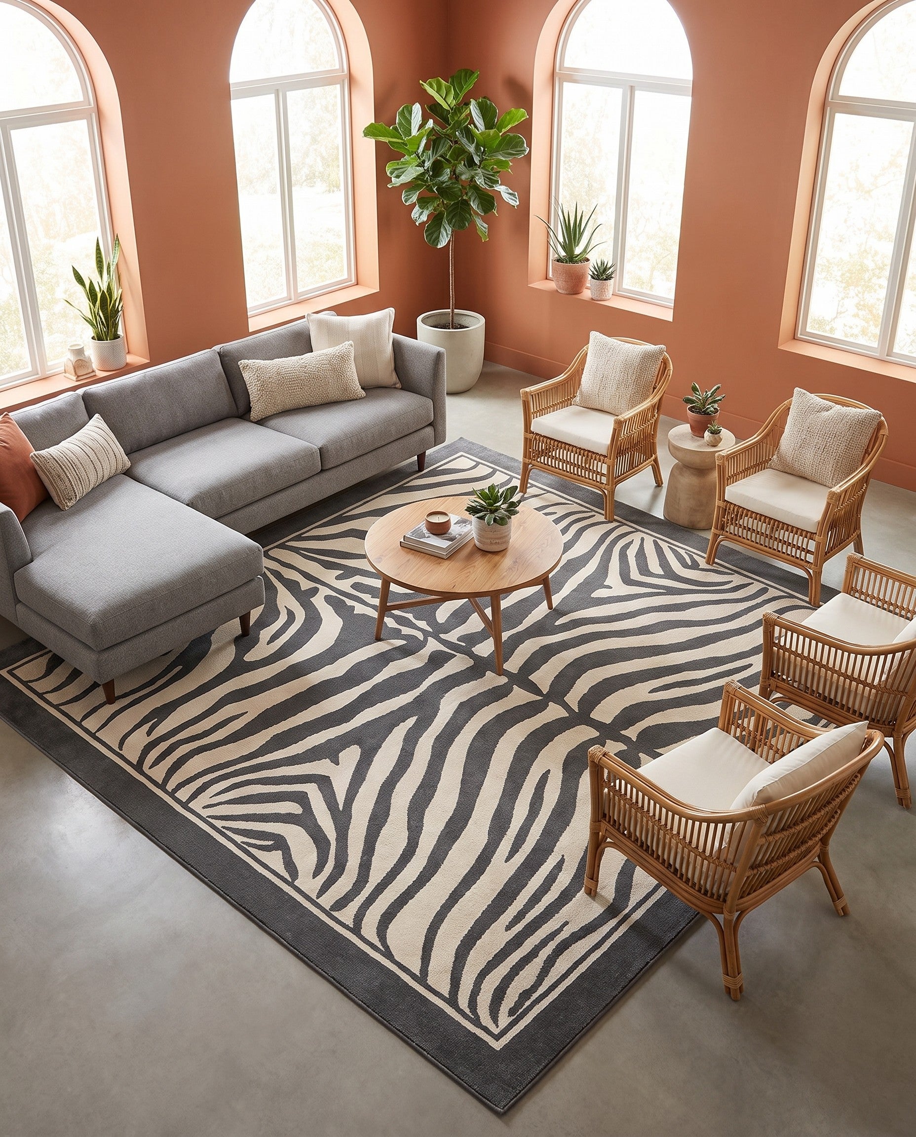 10' x 10' Savannah Square Rug