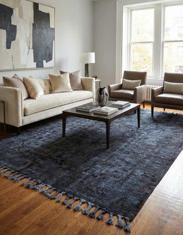 9' 6 x 12' 4 Hand Knotted Ultra Vintage Persian Wool Rug
