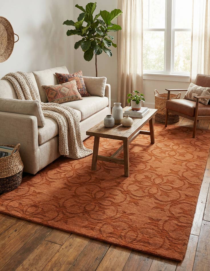 Detail image of 5' x 8' Agra Rug