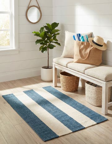 Sky blue Jill Zarin Hamptons Rug
