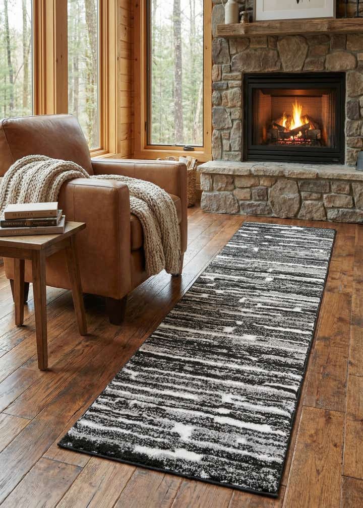2' x 8' Sepia Runner Rug